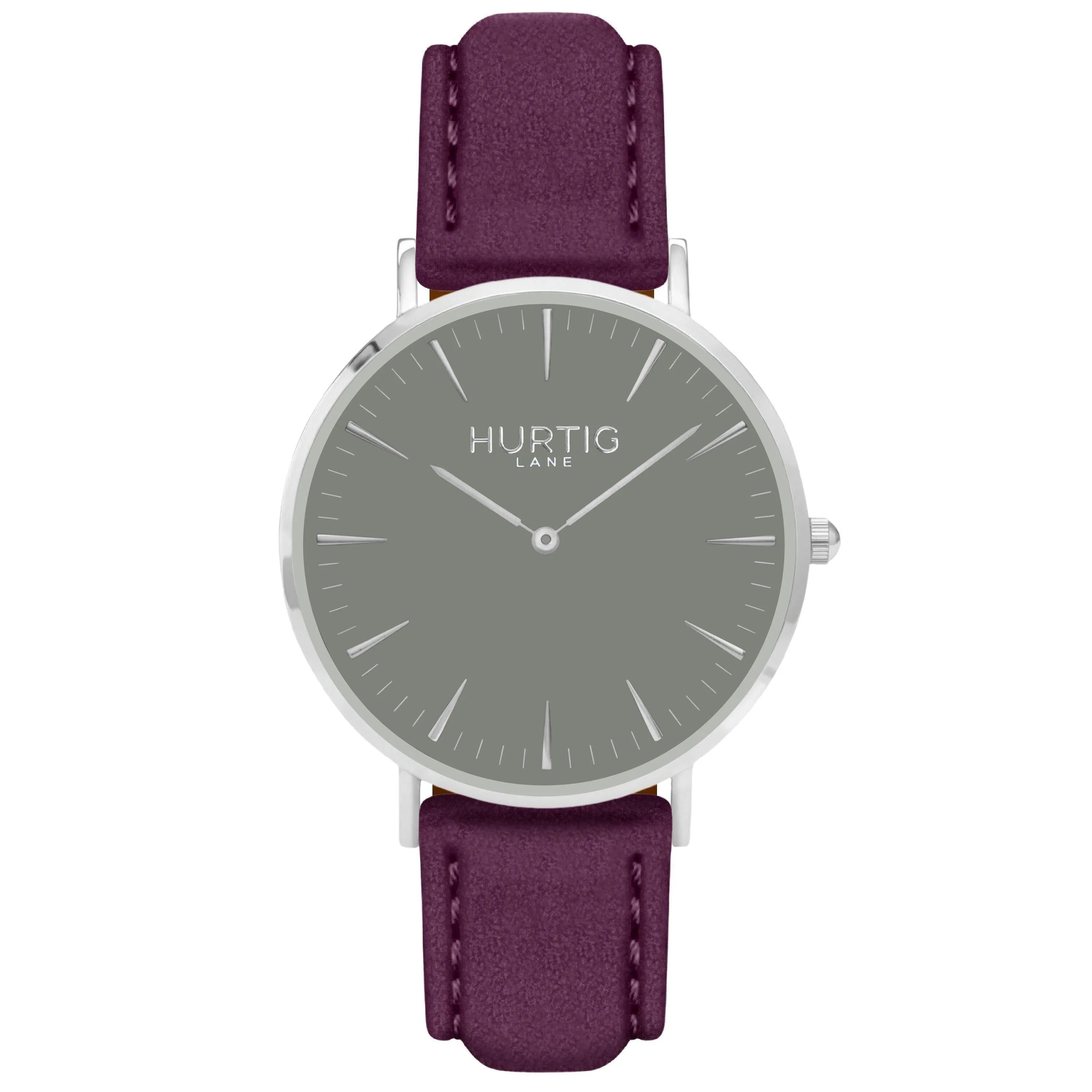 Hymnal Vegan Watch Tweed Silver, Grey & Grey