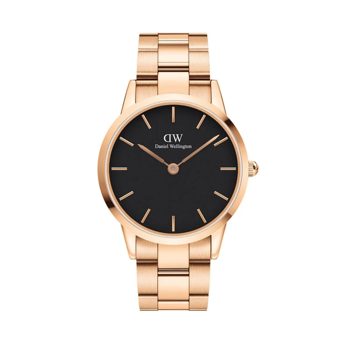 Iconic Link 40mm - Rose Gold & Black Watch