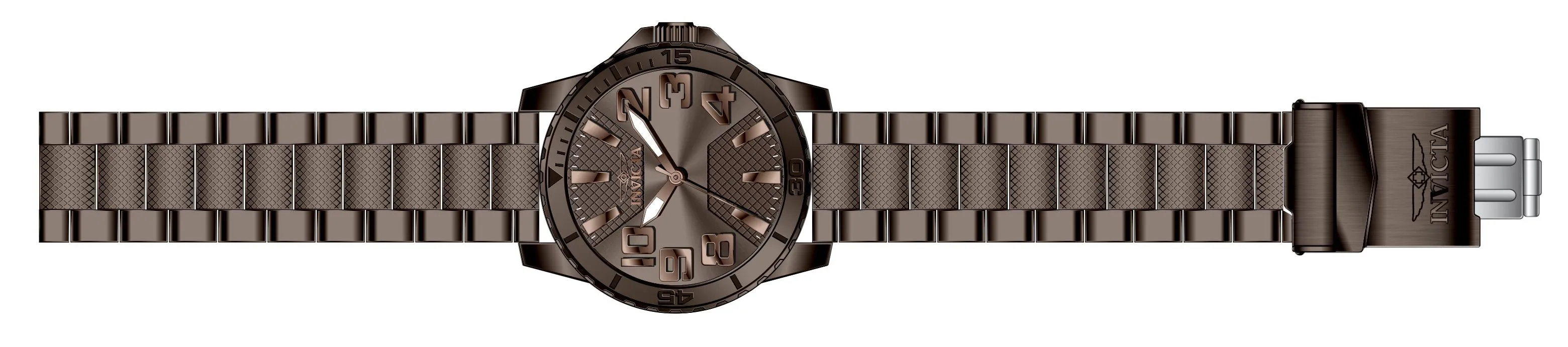 Invicta Analogue Brown Dial Men's Watch-46303