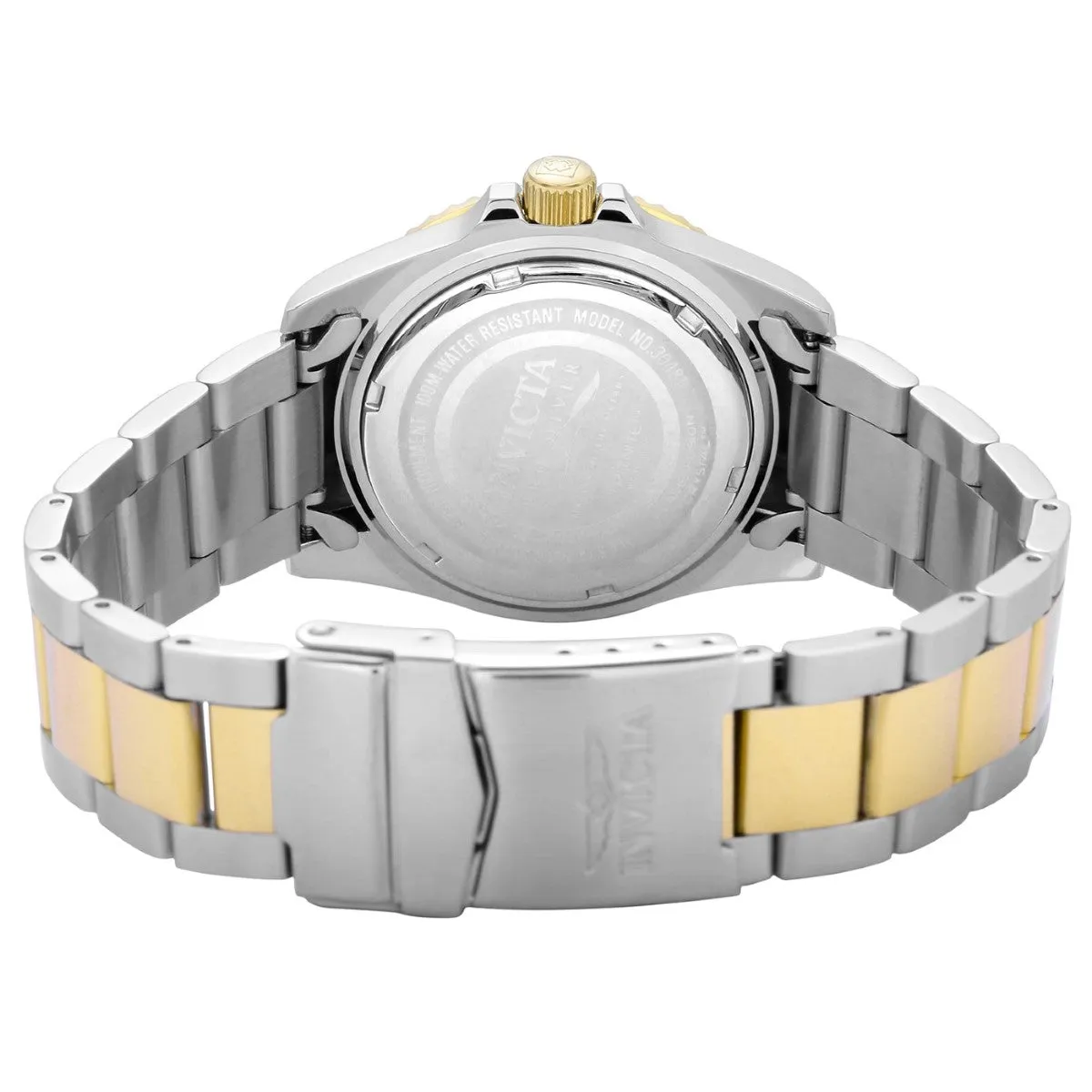 Invicta Women's Pro Diver Quartz Analog Watch with Stainless Steel Strap, Two Tone-30481