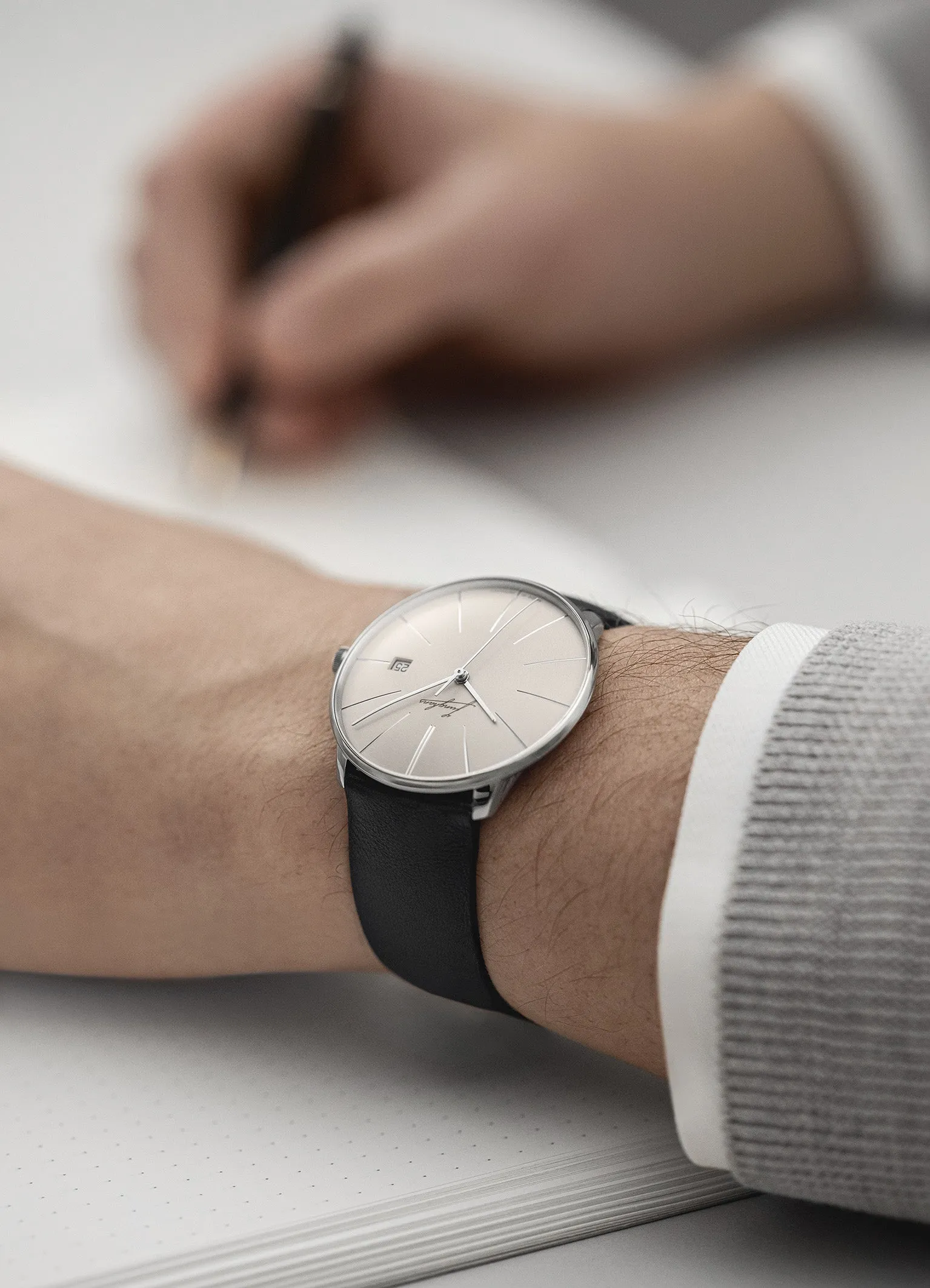 Junghans Meister Fein Automatic Signatur
