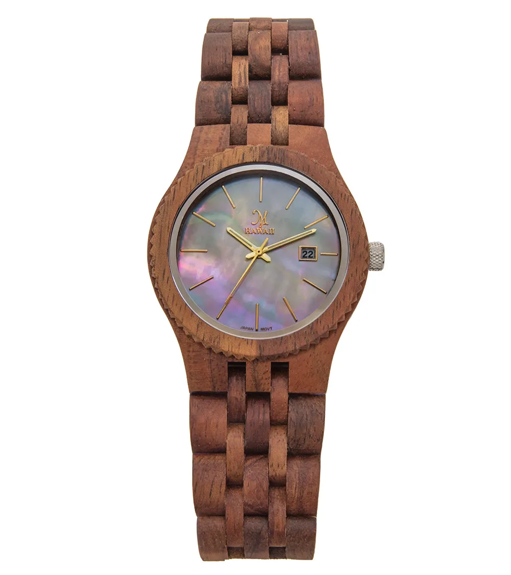 Koa Wood, Black Mother of Pearl - 36040