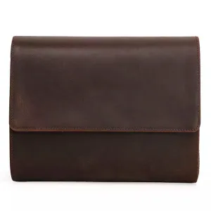 Leather Watch Roll Case for 6 Watches - Free Monogram