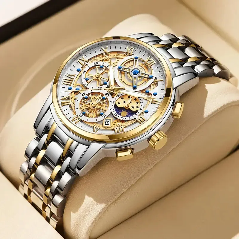 LIGE Top Brand Luxury Gold Women Watches