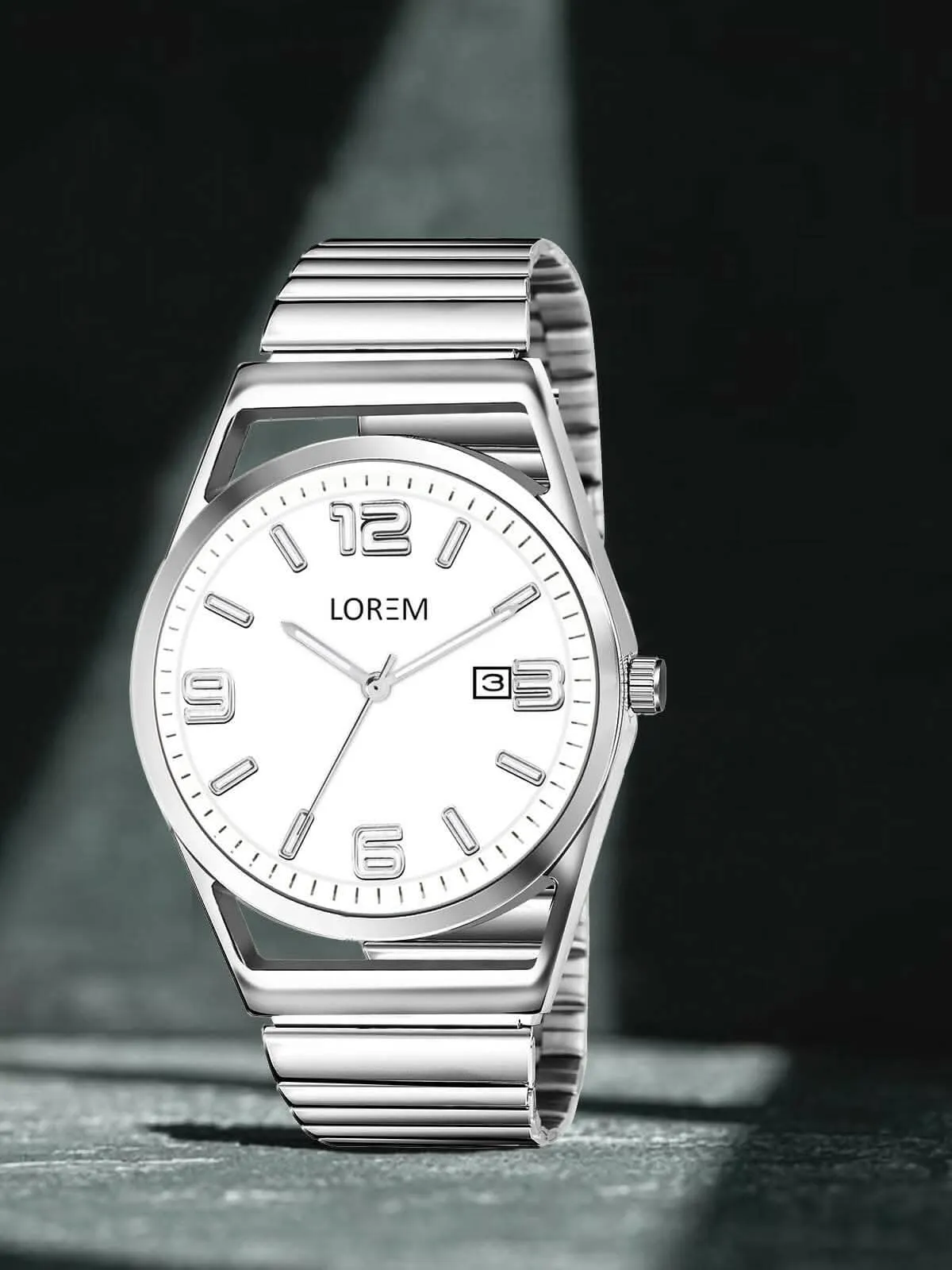 LOREM Date Function Analog Watch For Men LR157