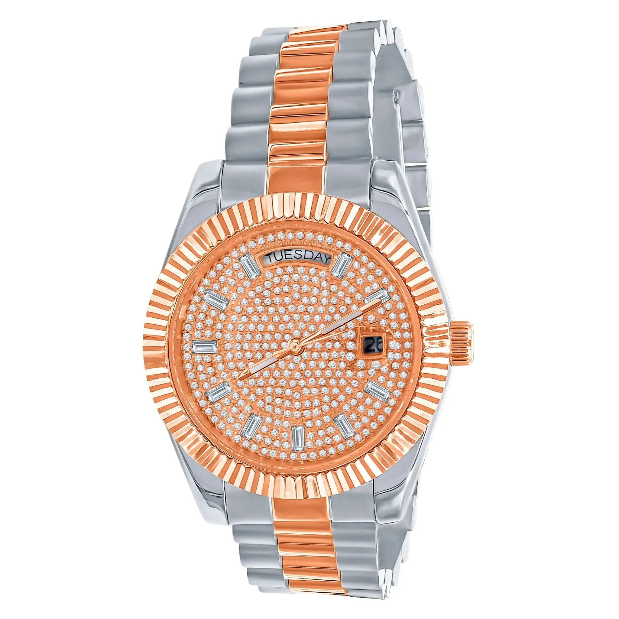 LUXURIOUS HIP HOP METAL TIMEPIECE