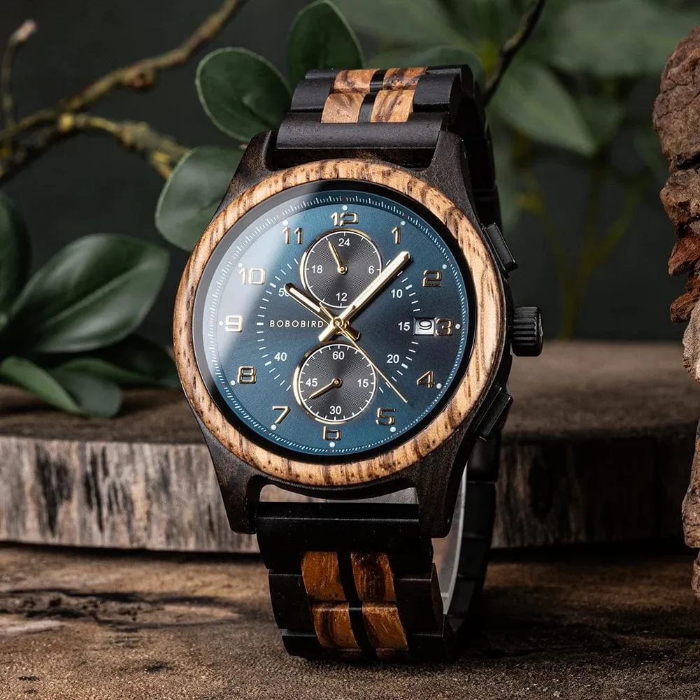 Luxury Wooden Wristwatch