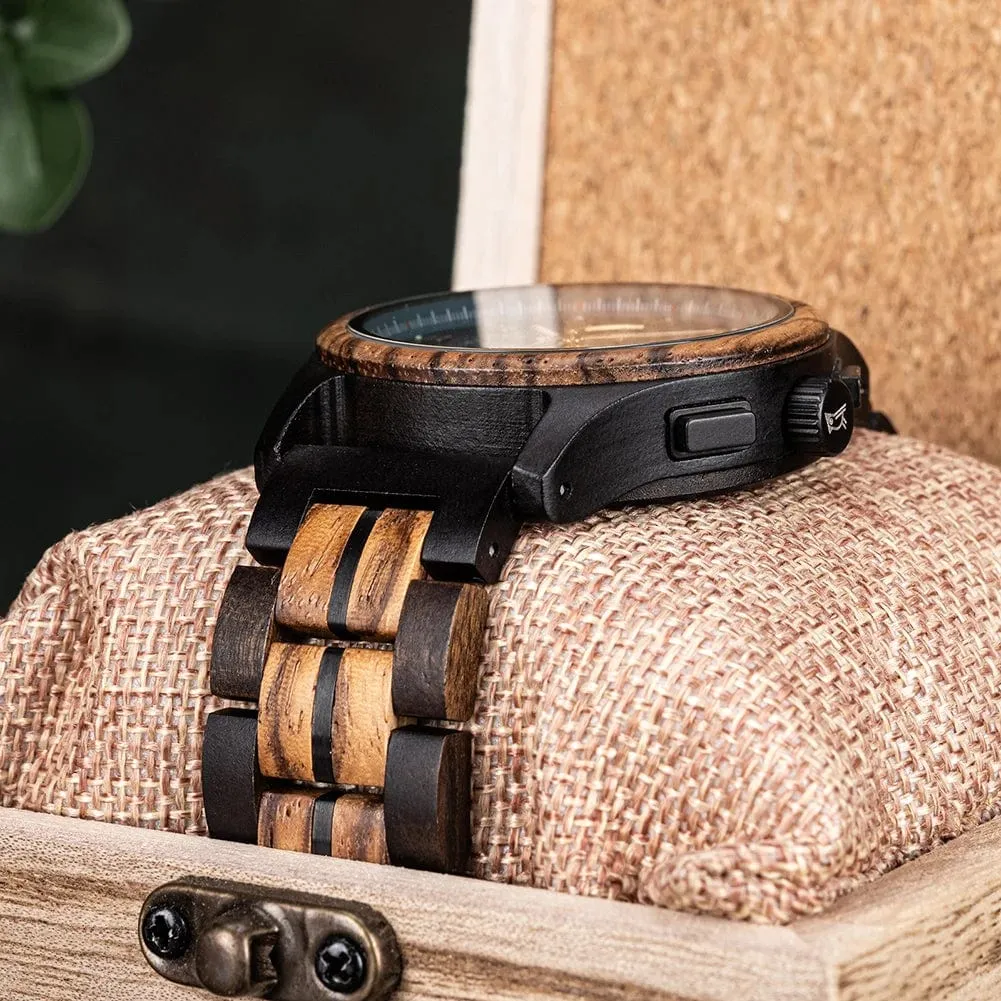 Luxury Wooden Wristwatch