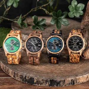 Luxury Wooden Wristwatch