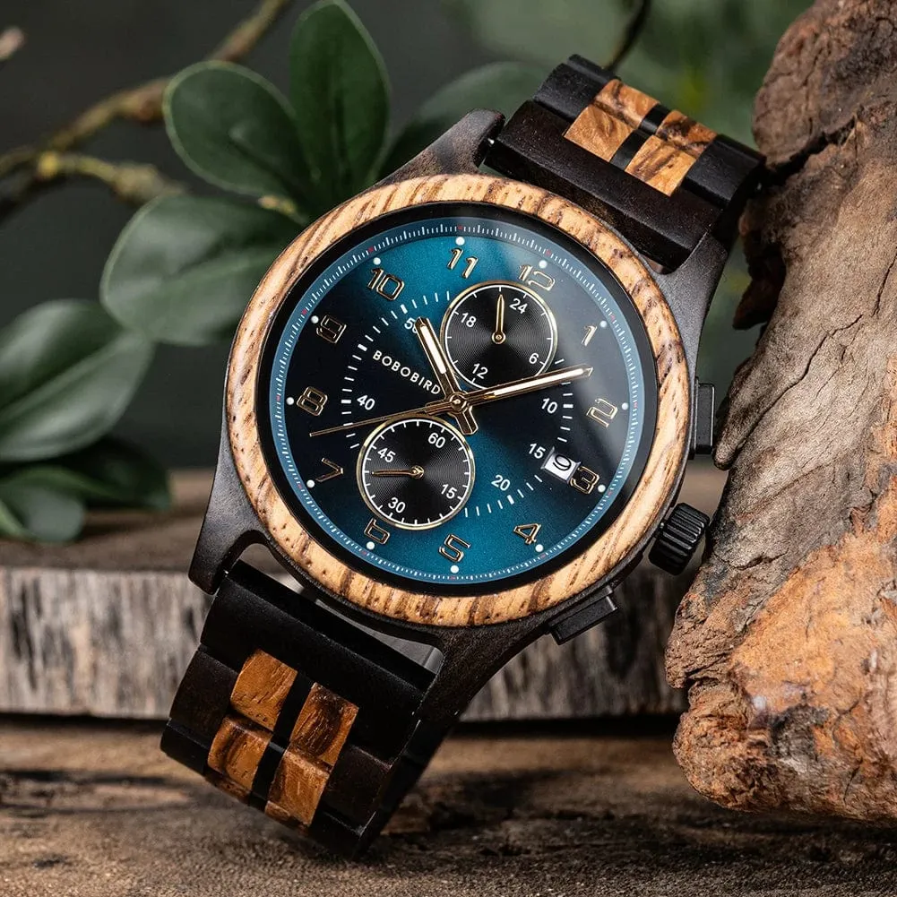 Luxury Wooden Wristwatch