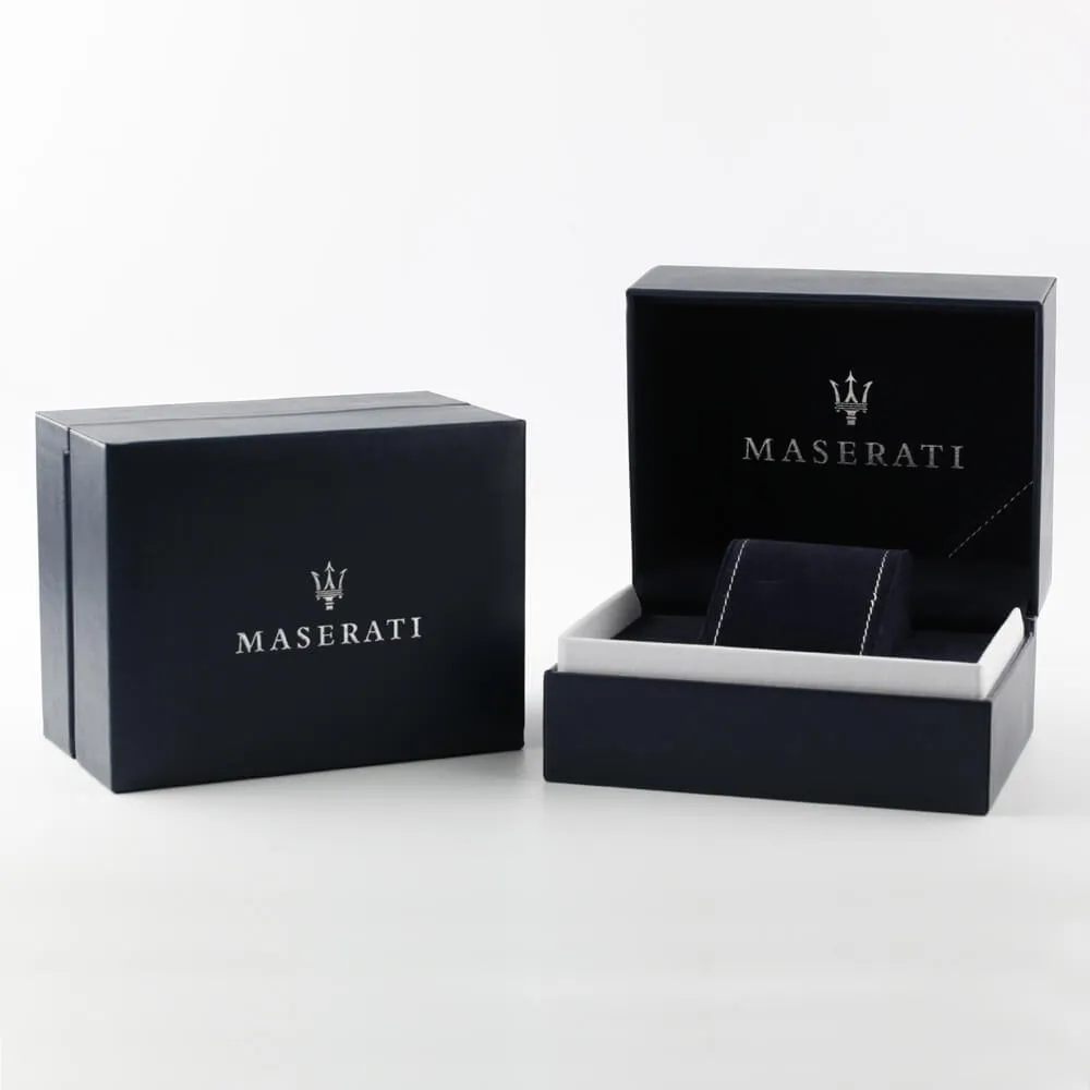 Maserati Silver Sfida Blue Dial Men's Watch R8853140001