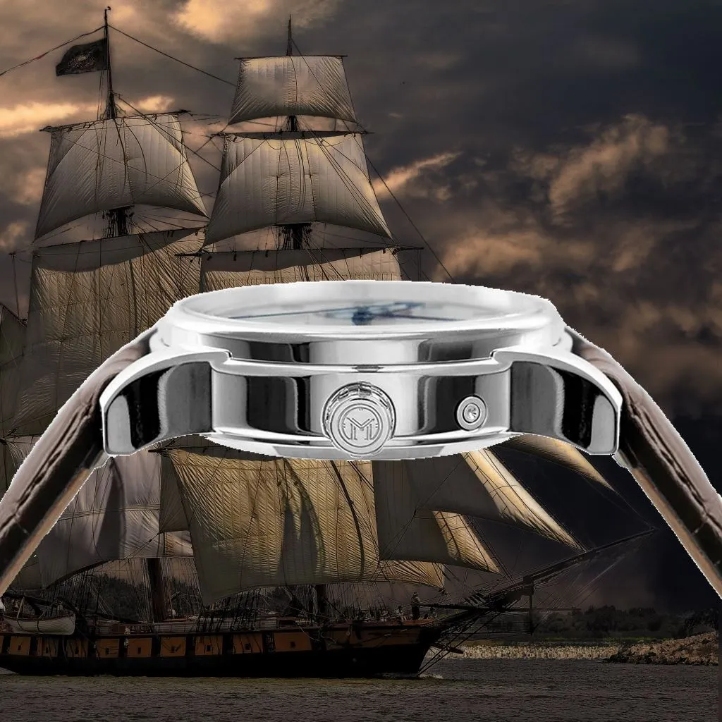 Melbourne Portsea Calendar Classic — Silver (Triple Calendar)