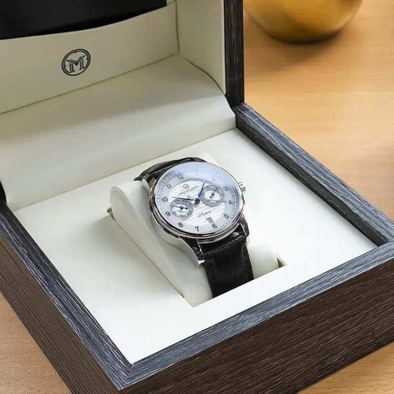 Melbourne Portsea Calendar Classic — Silver (Triple Calendar)