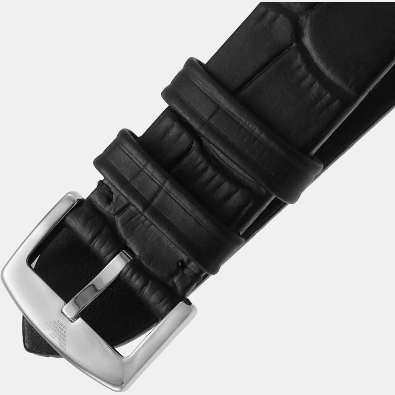 Men's Black Analog Leather Watch AR2500