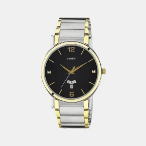 Men's Black Analog Stainless Steel Watch TW000R425