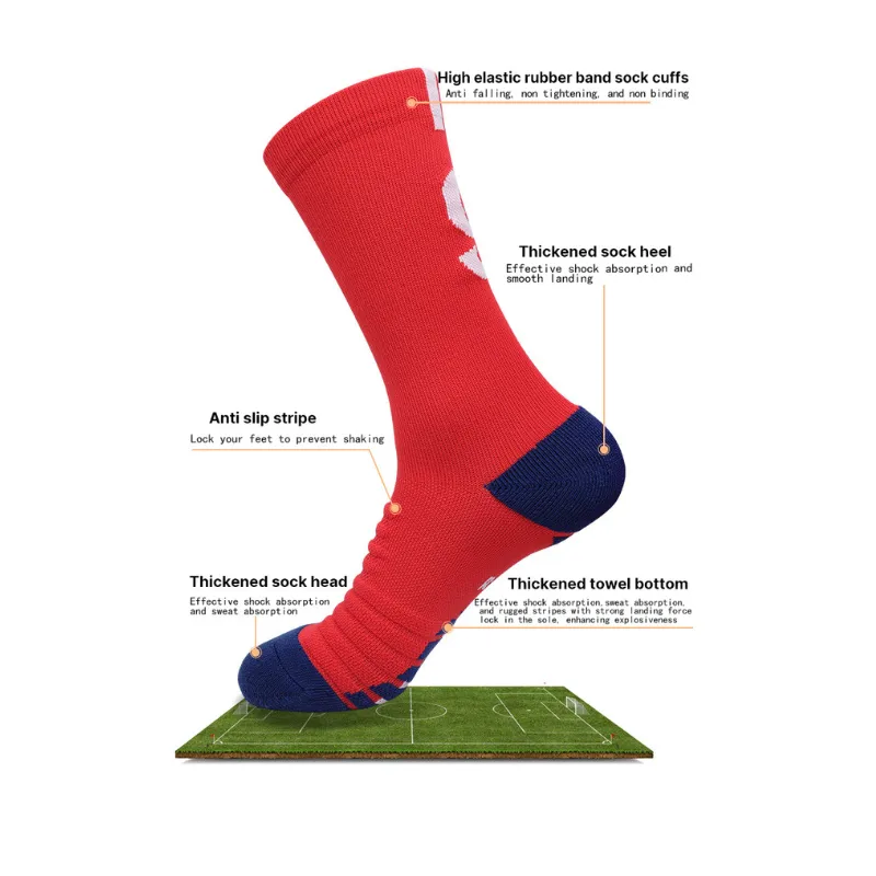 Men's Professional Sweat-Absorbing Sports Socks