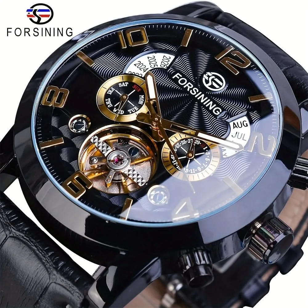 Men's Tourbillon Mechanical Watch - Luxury