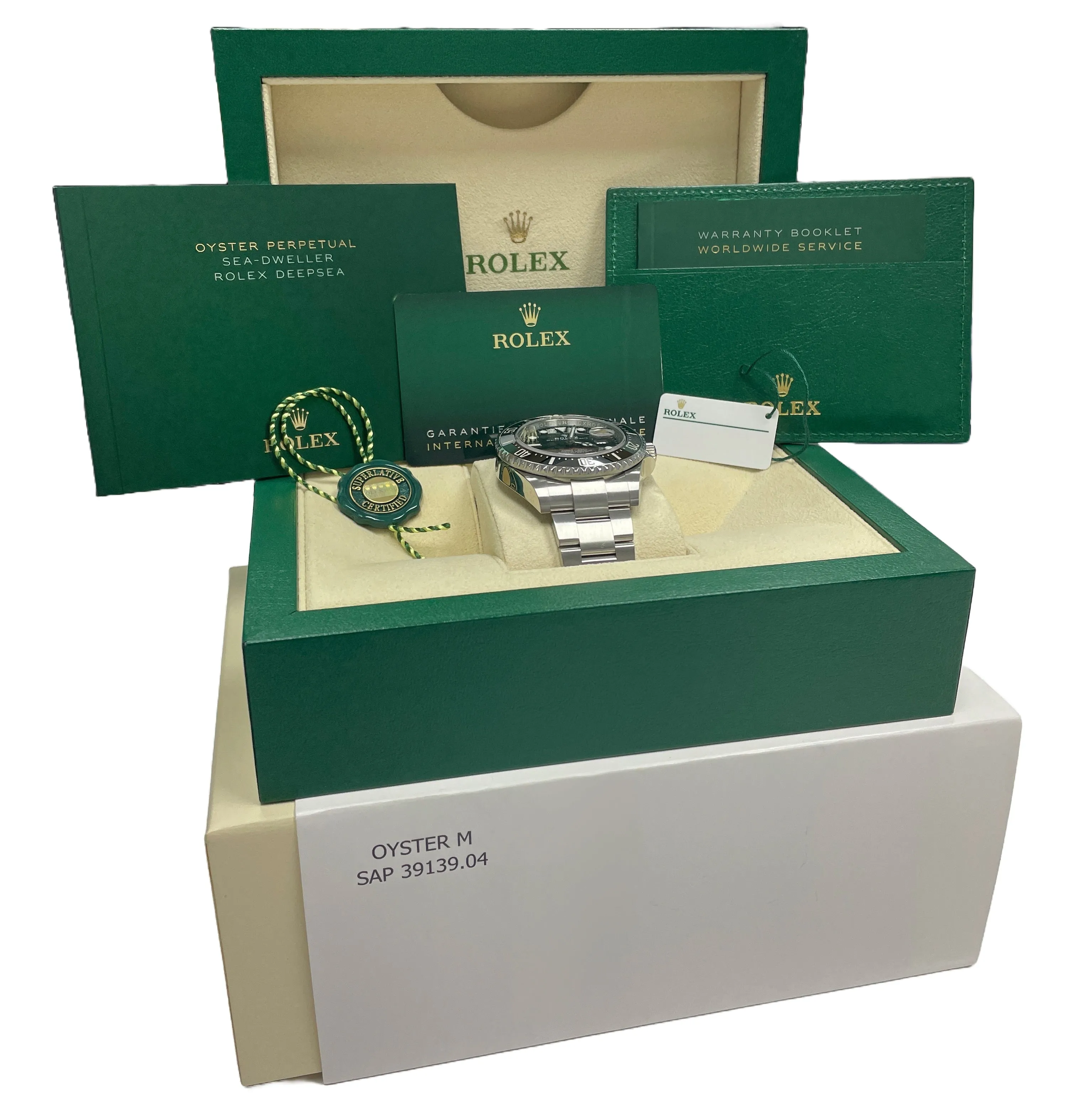 MINT 2023 PAPERS Rolex Sea-Dweller Red 50th-Anniversary 126600 MK2 43mm BOX