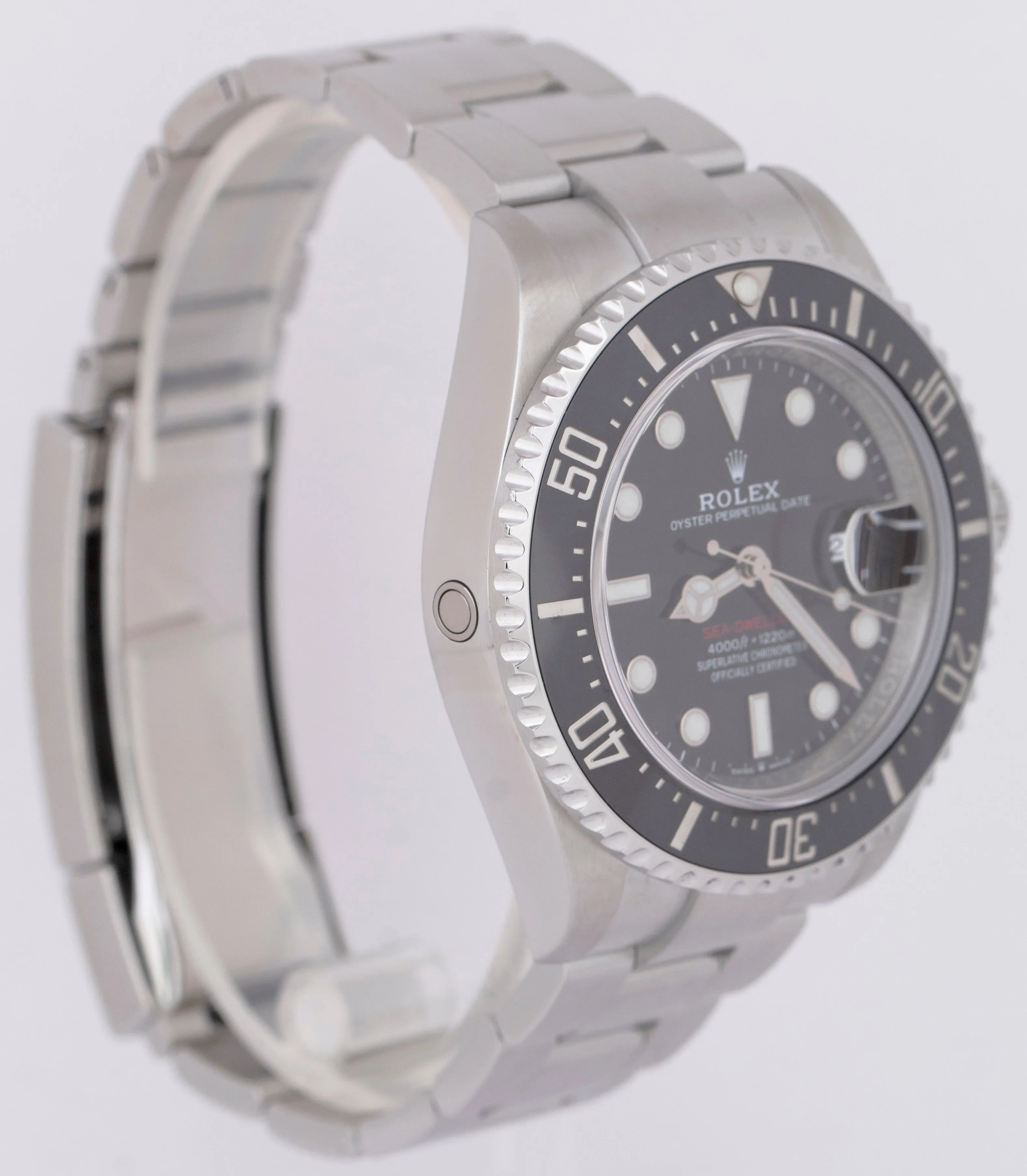 MINT PAPERS Rolex Sea-Dweller 126600 Black Mark II Stainless 43mm Watch BOX