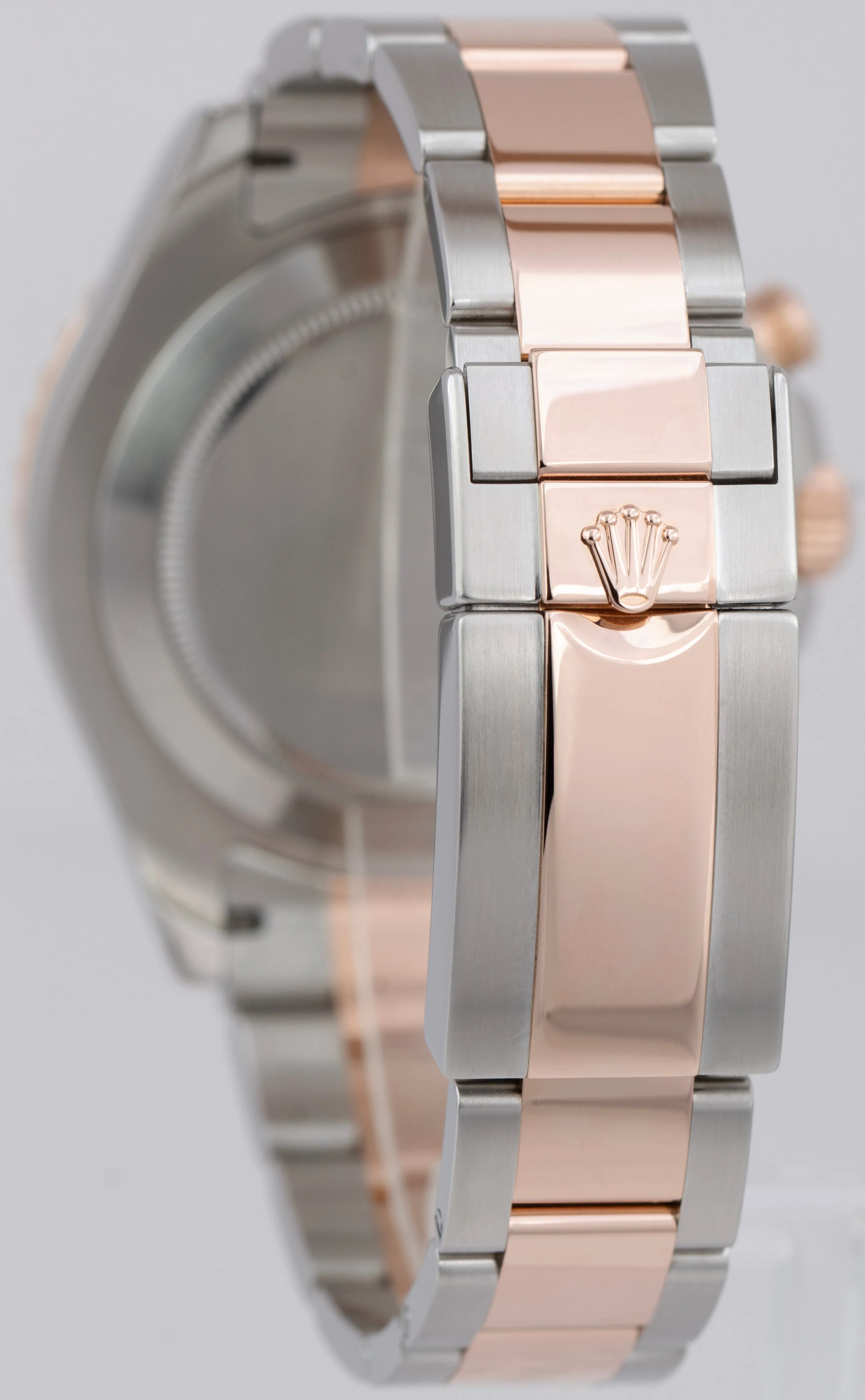 MINT PAPERS Rolex Yacht-Master II White Two-Tone Rose Gold 116681 44mm Watch BOX