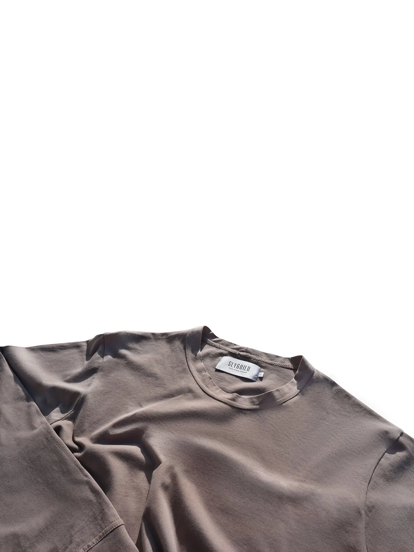 Moss Natural Long Sleeve T-Shirt