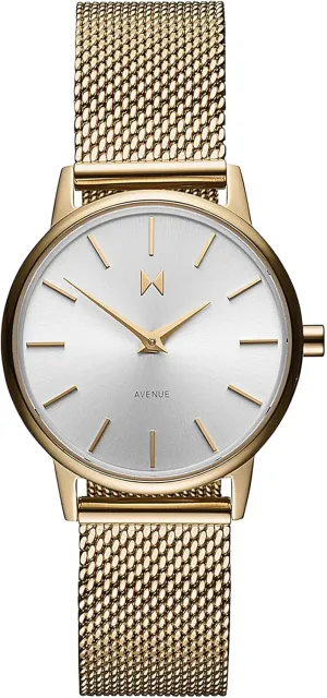 MVMT Avenue Women's Watch - Classic Minimalist Style - 3 ATM/30 Meters Water Resistance - 28 mm