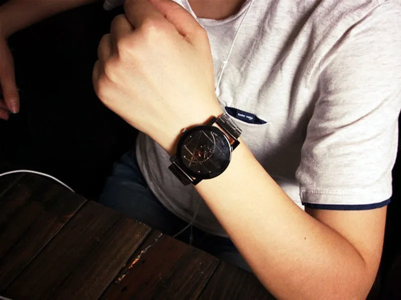 New Luxury Fashion Stainless Steel Watch for Man and Woman