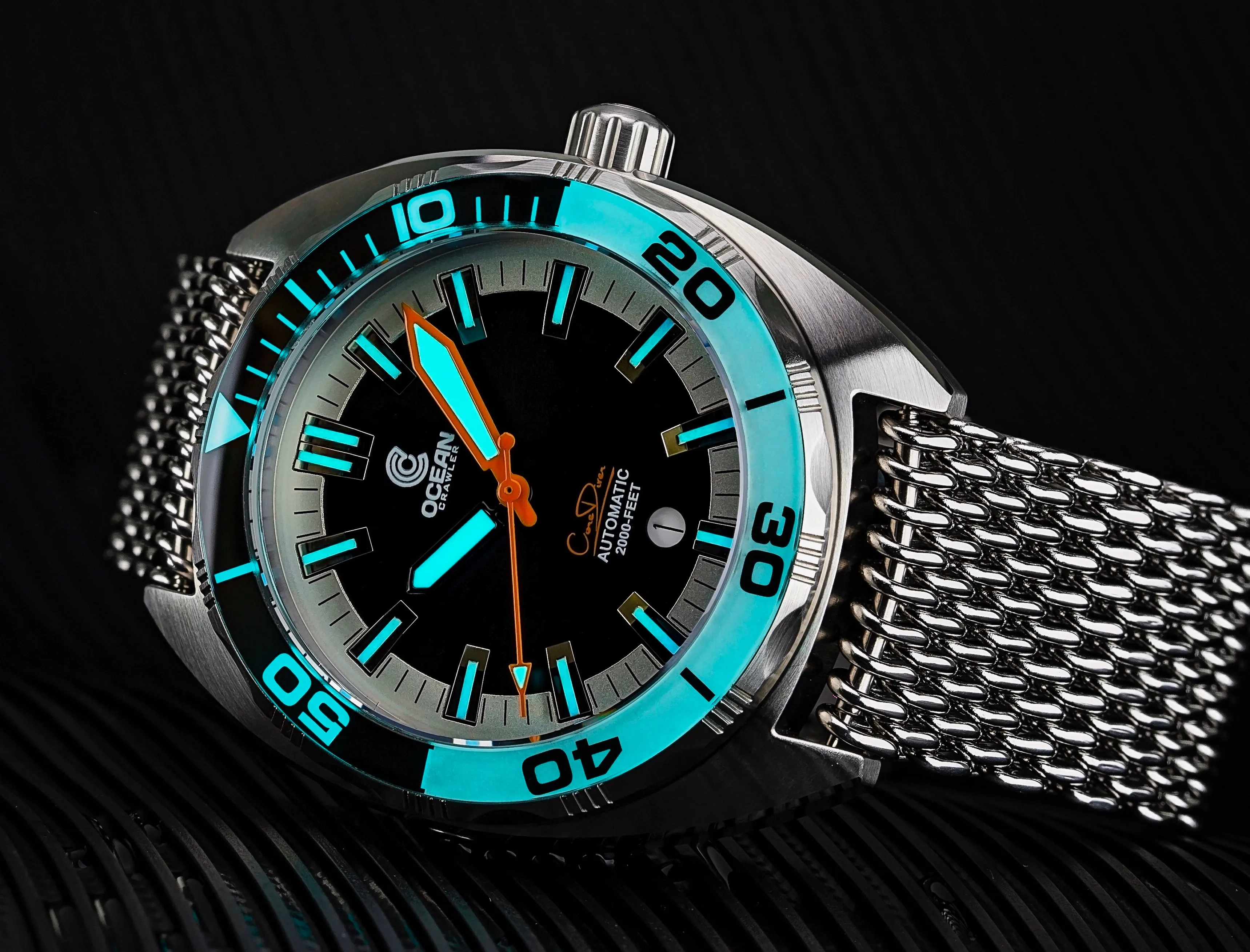 Ocean Crawler Core Diver - Black/White V1