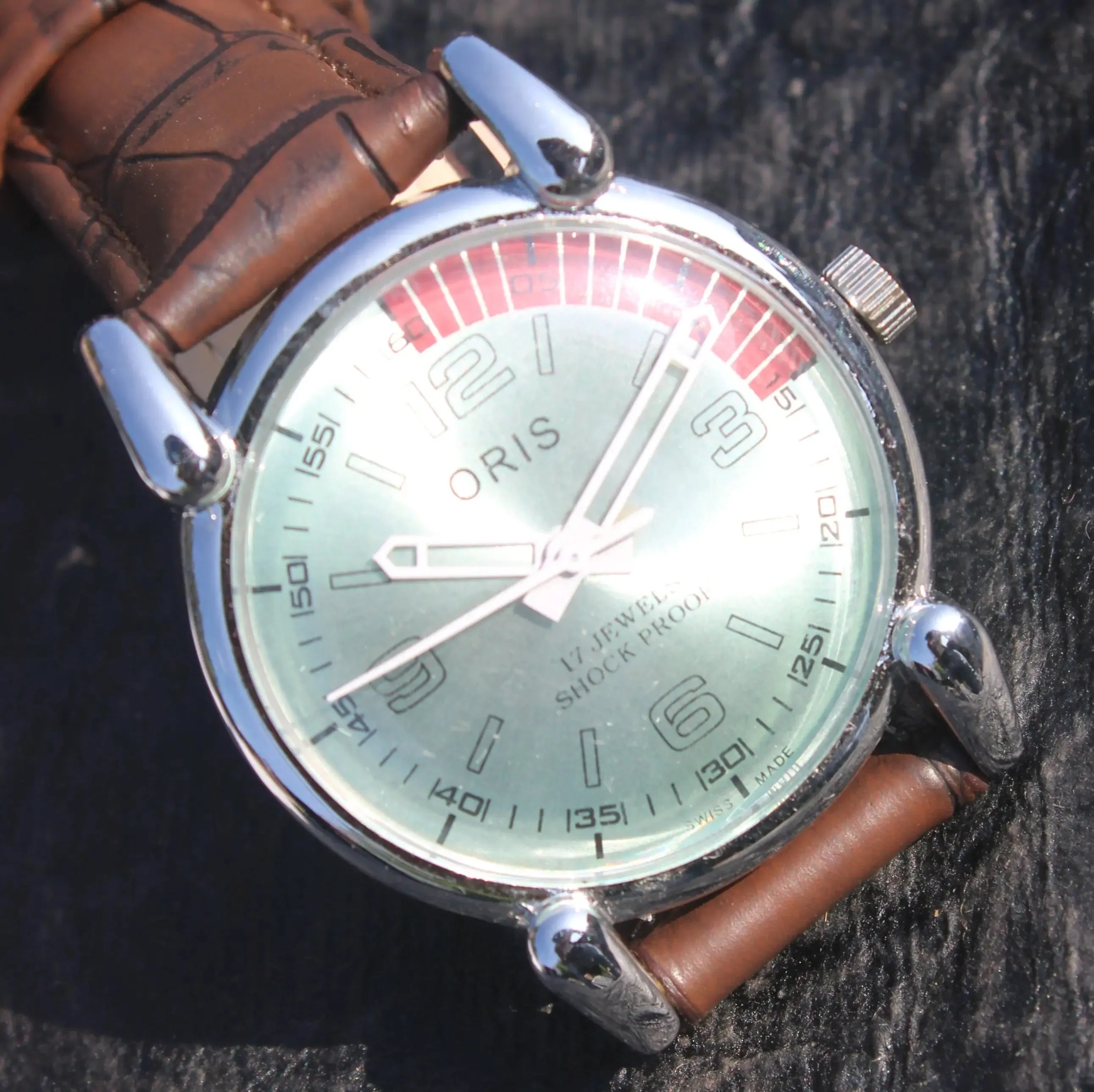 Oris ST96 17 Jewels Swiss Made Mechanical Hand Wind Wristwatch