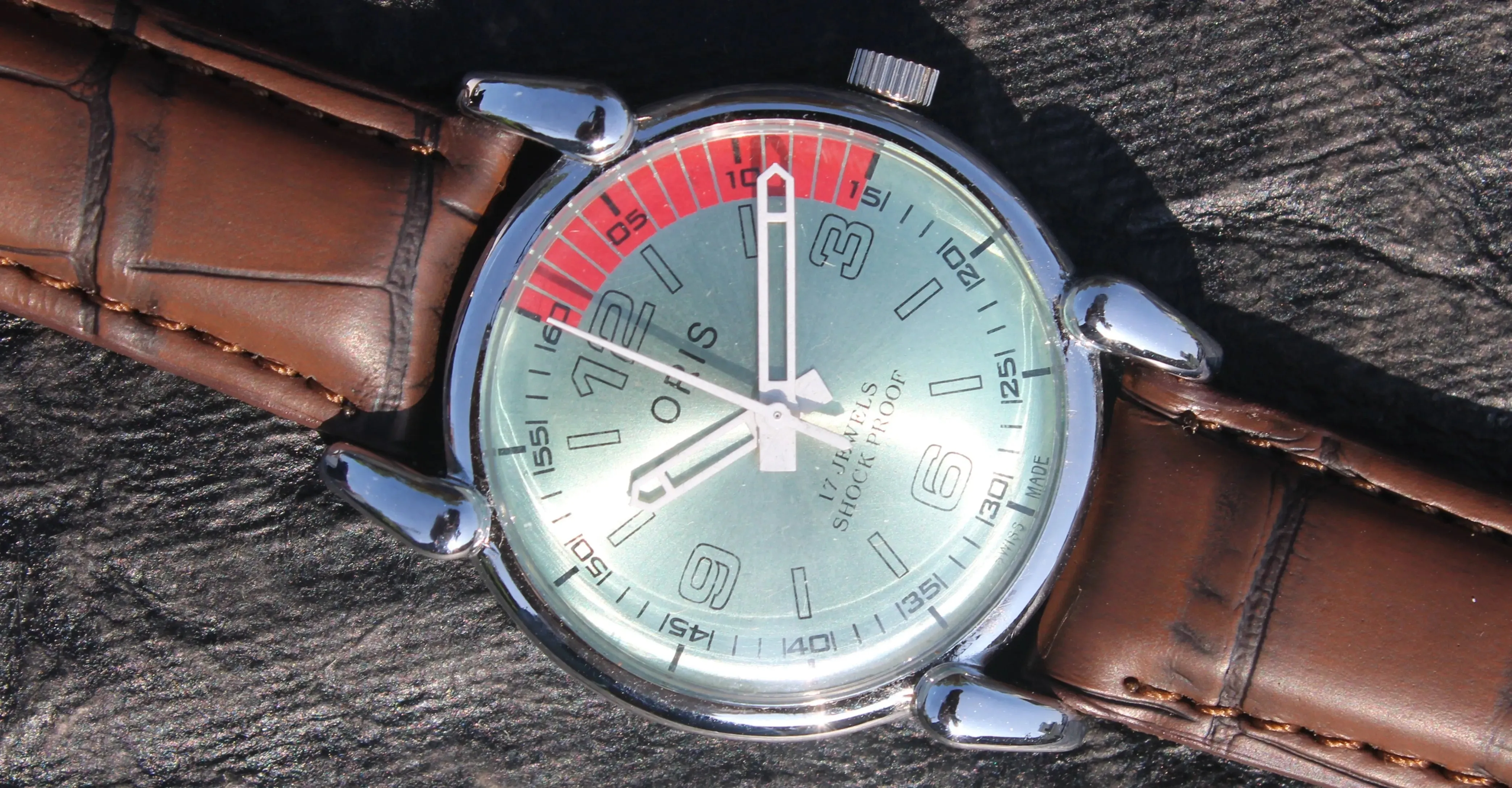 Oris ST96 17 Jewels Swiss Made Mechanical Hand Wind Wristwatch