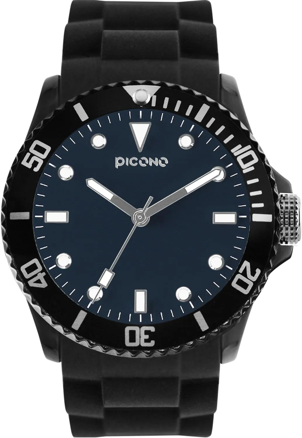PICONO Balloon Water Resistant Analog Quartz Watch - Prussian Blue