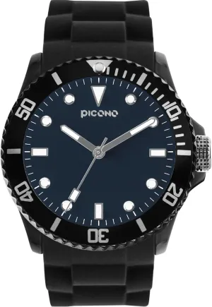 PICONO Balloon Water Resistant Analog Quartz Watch - Prussian Blue