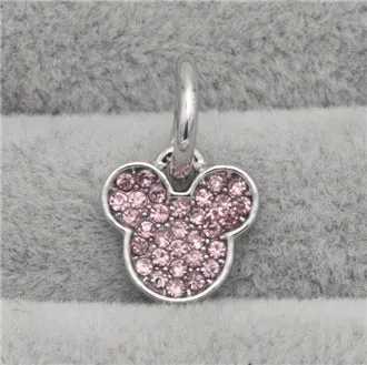 Popular Exquisite DIY European Beads Cartoon Mickey Minnie Beads Charms Fit Original Bracelet Big Hole 30 Styles Wholesale Price