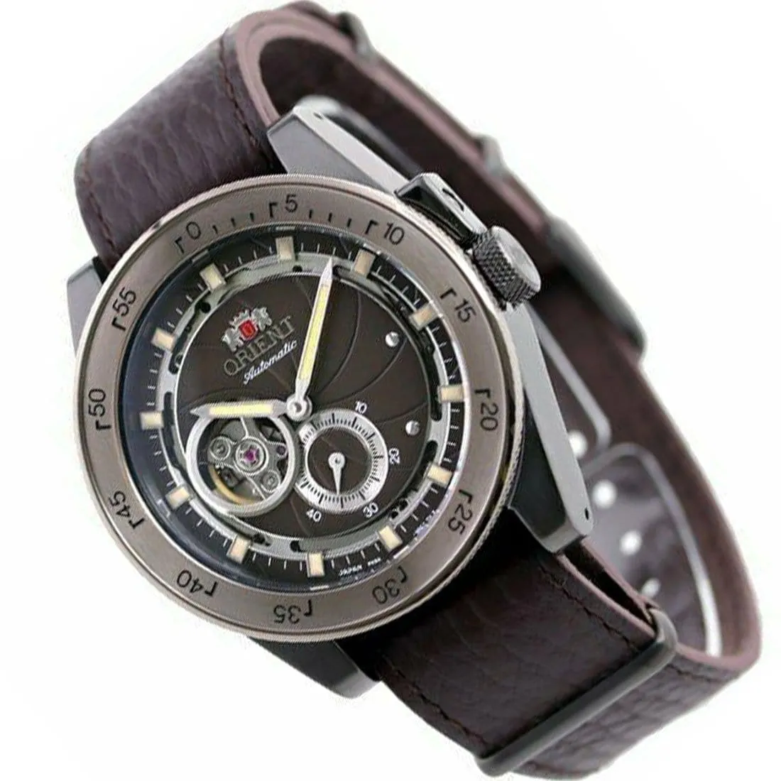 RA-AR0203Y10B RA-AR0203Y Orient Automatic Revival Retro Future Camera Watch