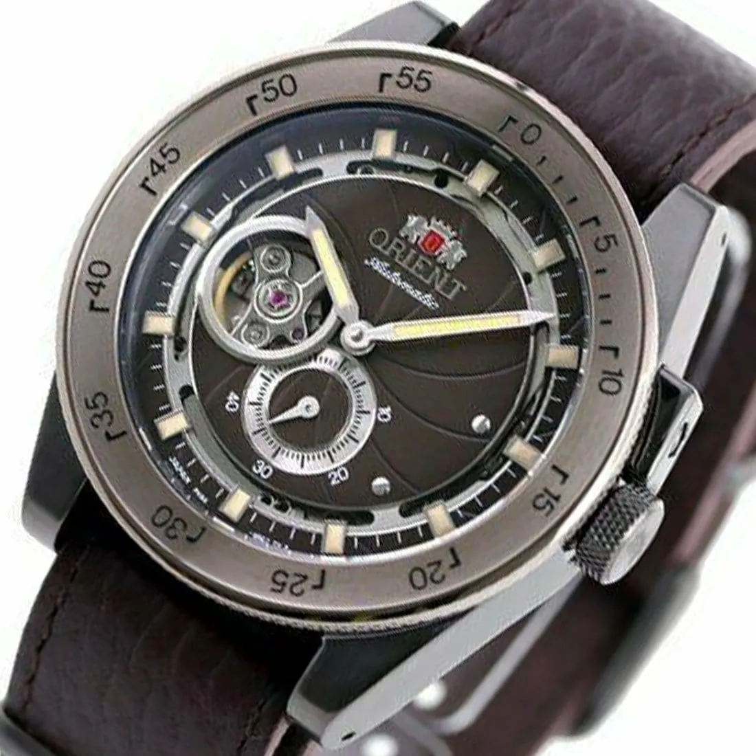 RA-AR0203Y10B RA-AR0203Y Orient Automatic Revival Retro Future Camera Watch