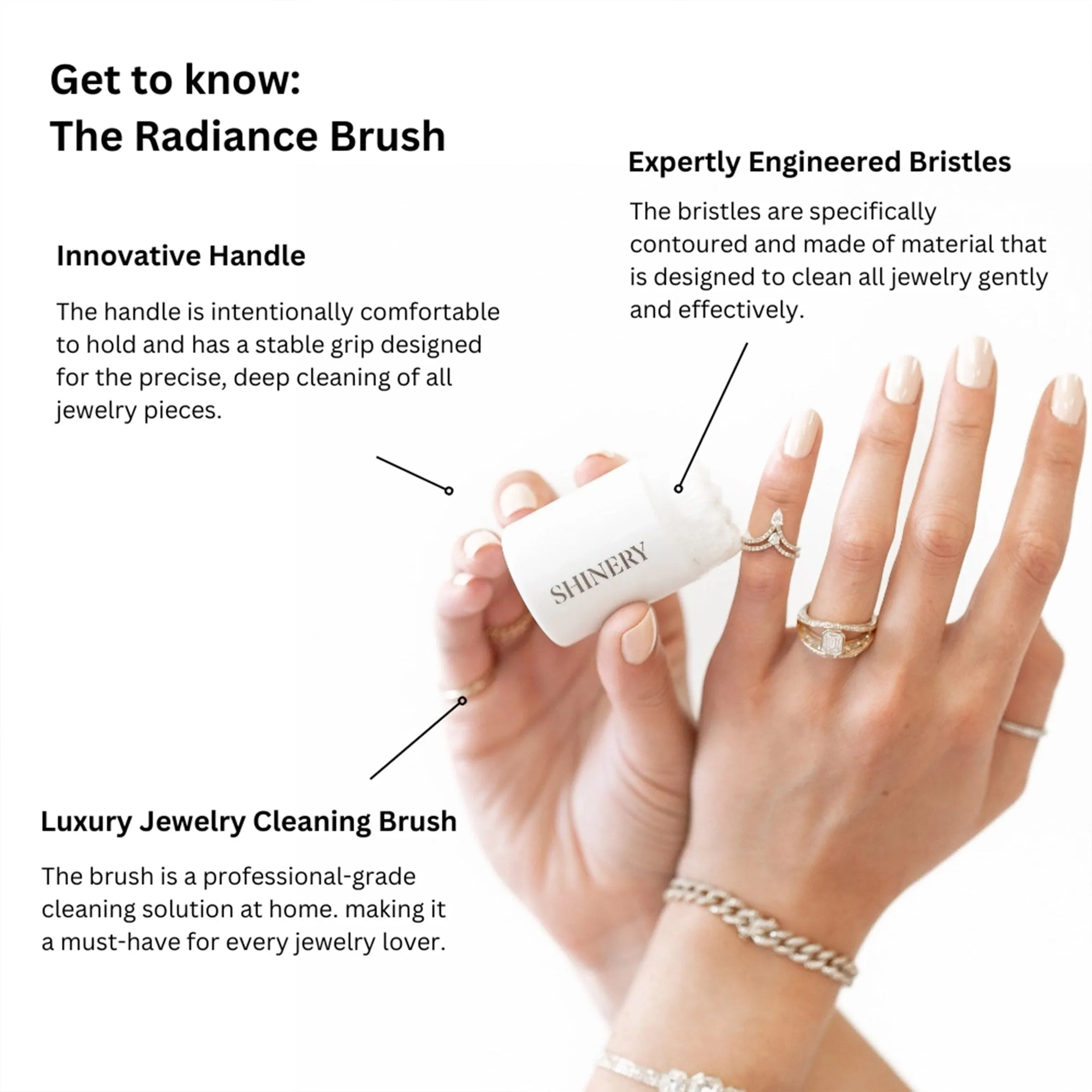 Radiance Brush - Jewelry Care Tool