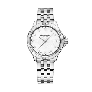 Raymond Weil - Tango Classic Quartz 8 Diamond Steel Watch 5960-ST-00995
