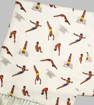 Rayon Scarf Diving