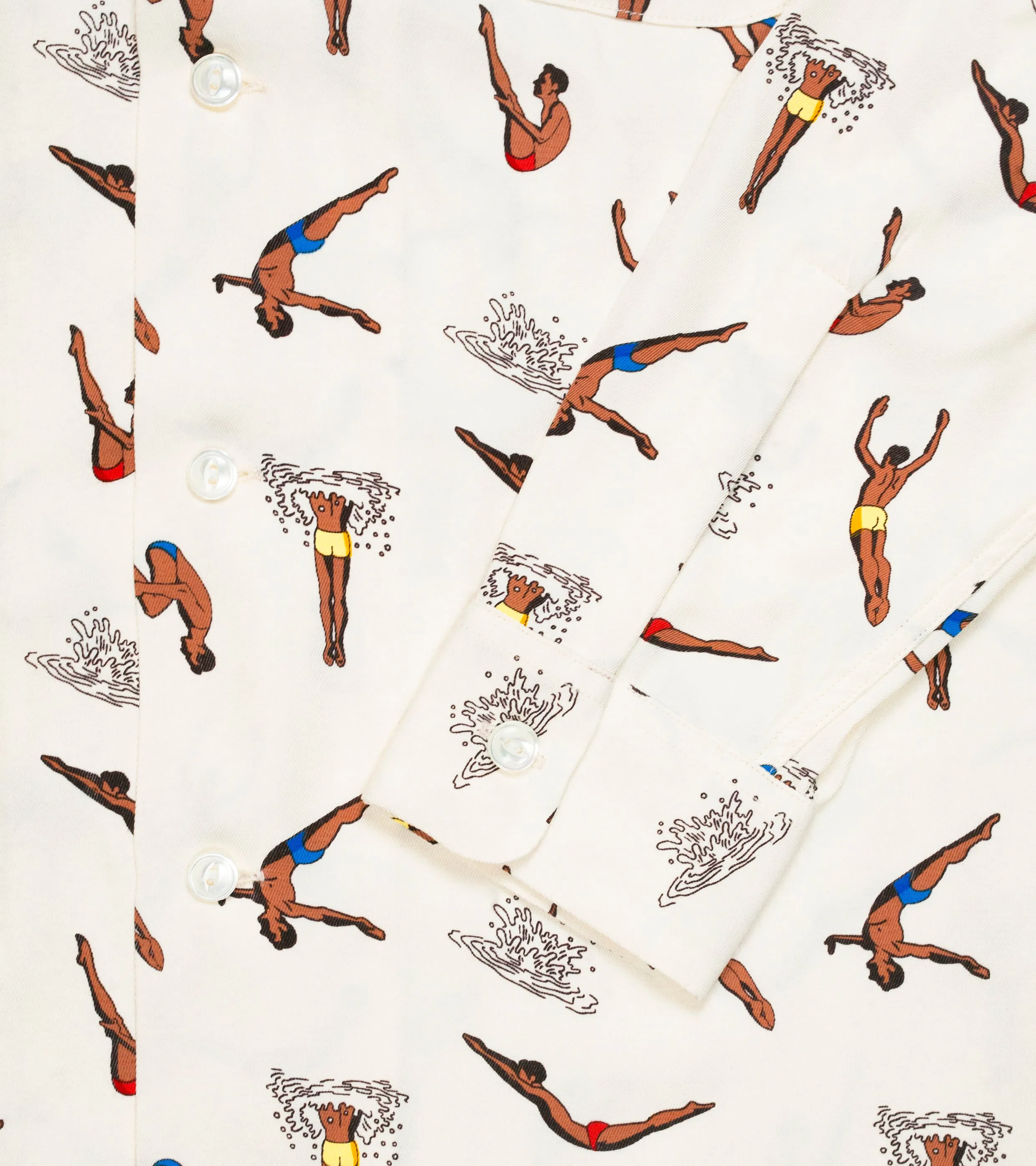 Rayon Shirt Diving