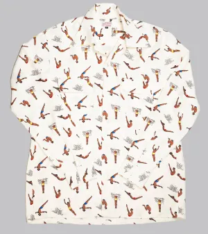 Rayon Shirt Diving