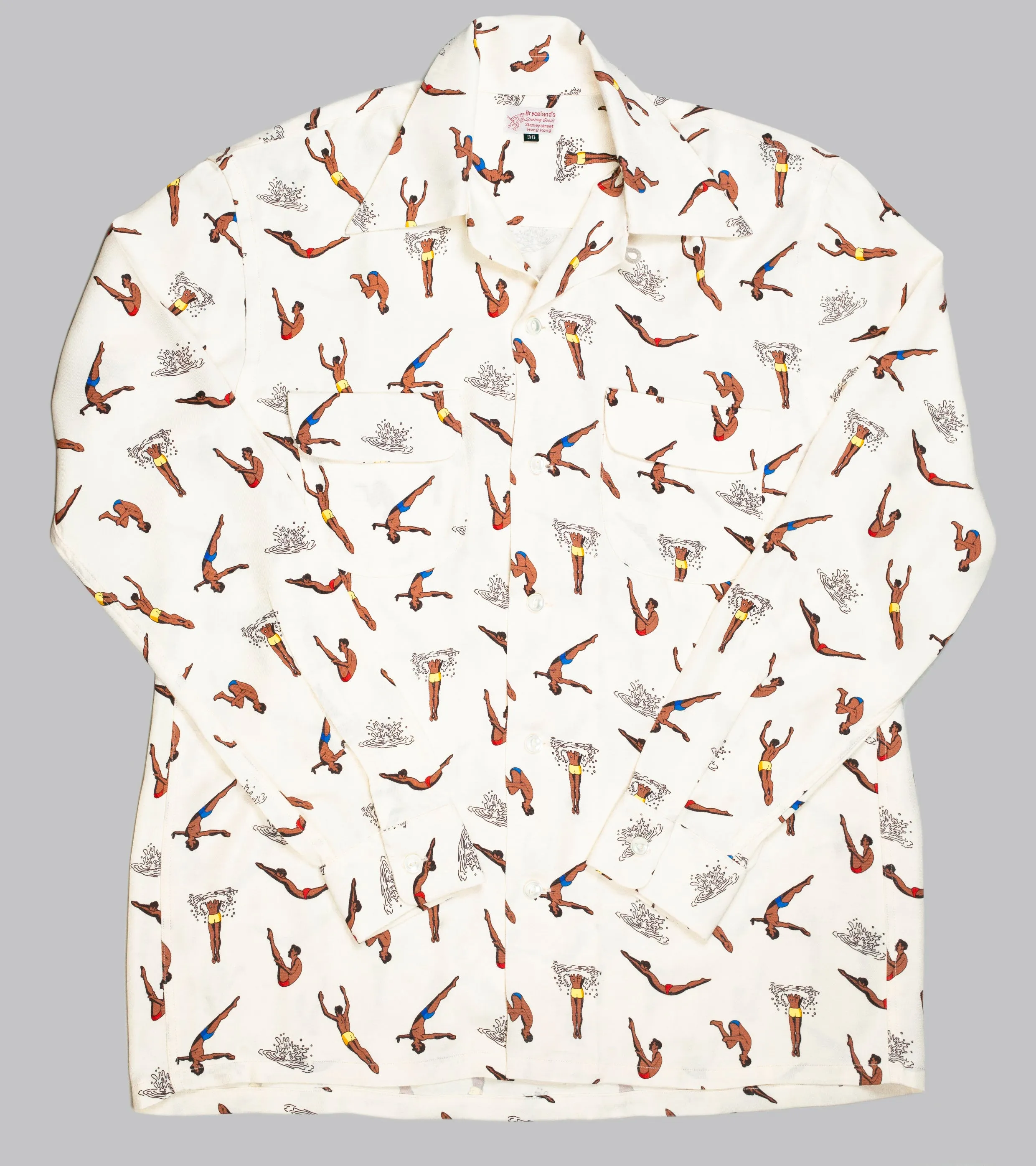 Rayon Shirt Diving