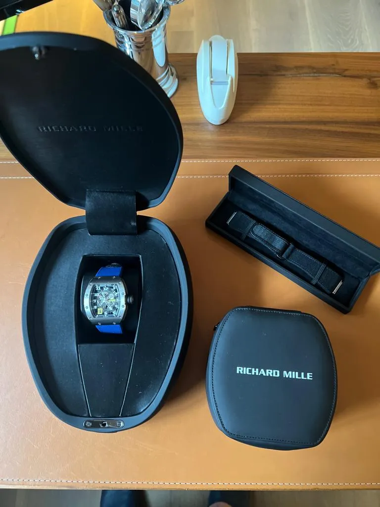 Richard Mille RM030 Titanium Skeleton with Declutchable Rotor Men's Watch