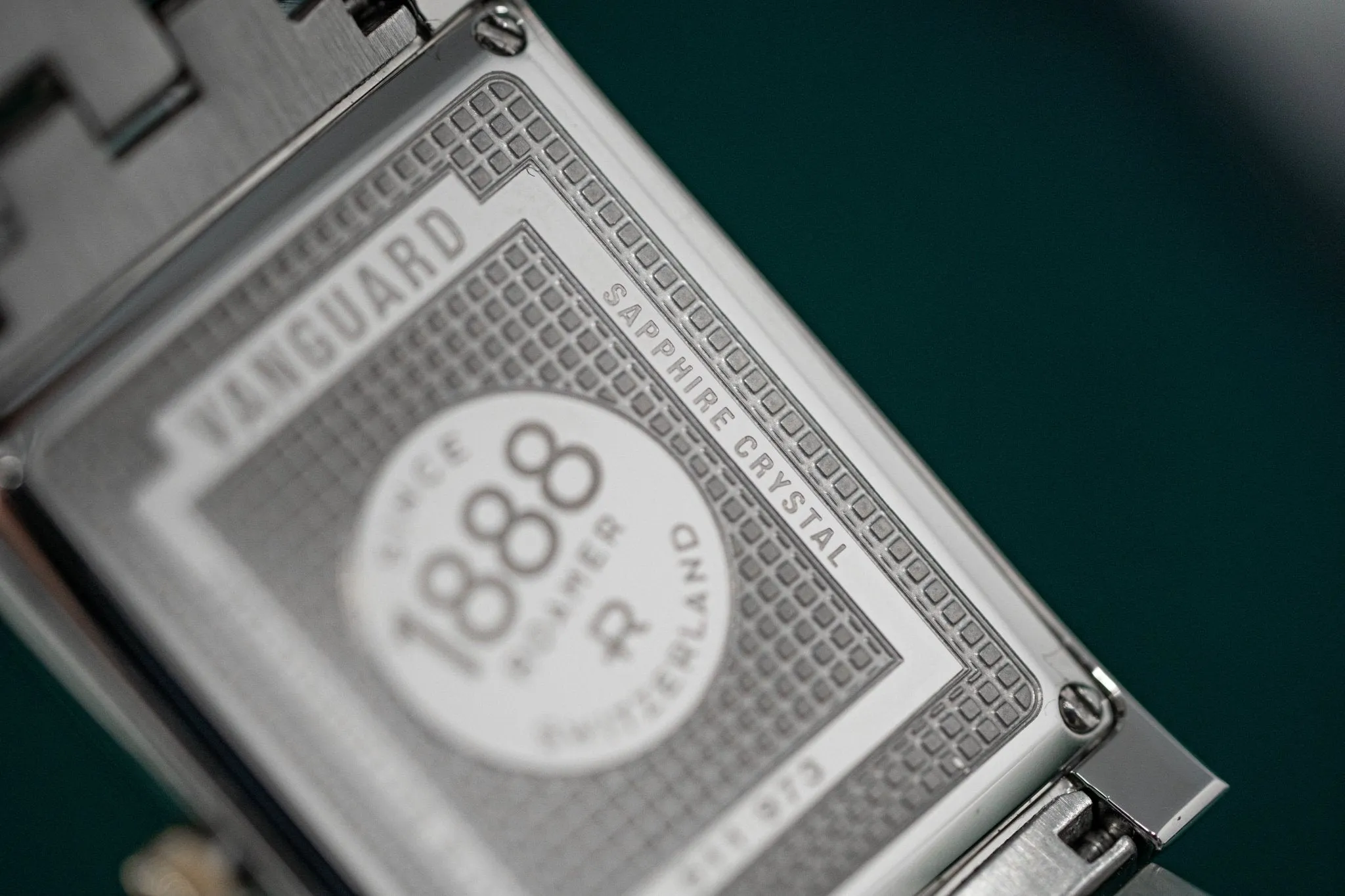 Roamer Swiss Watch Classic Vanguard Rectangular Gold