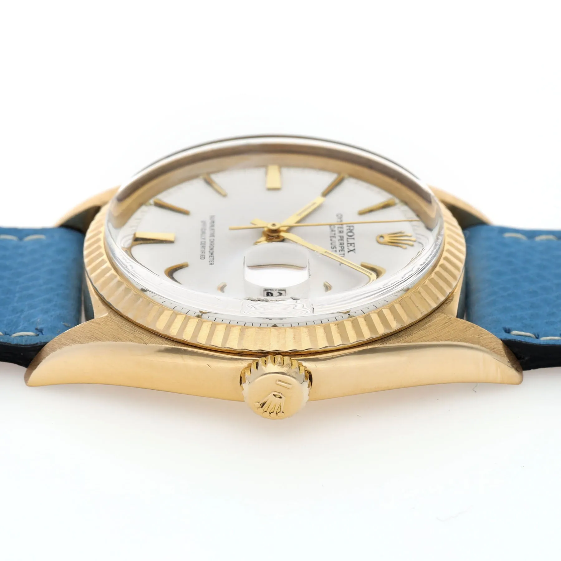 Rolex Datejust 1601 Yellow Gold White Dial