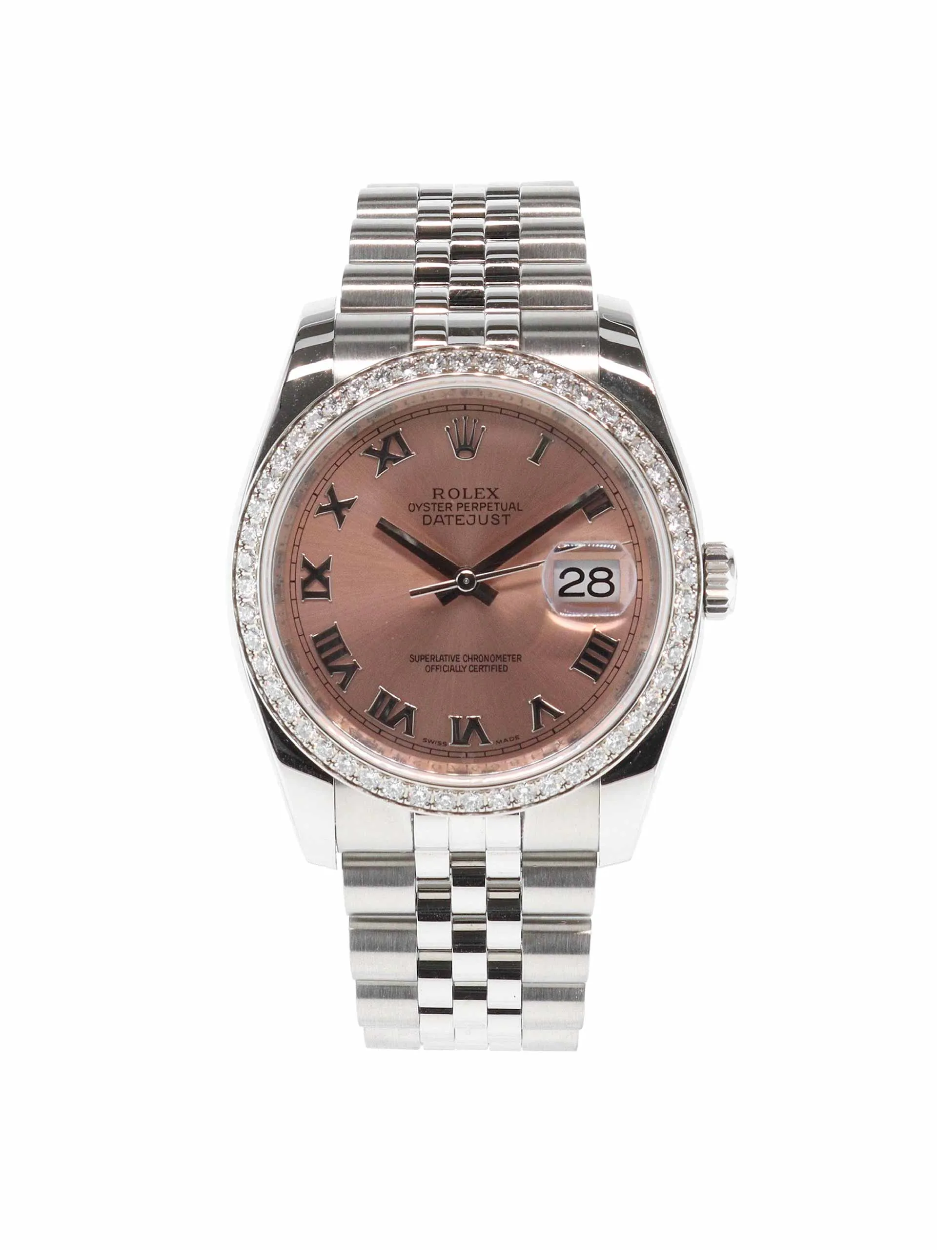 Rolex Datejust Pink Diamond watch