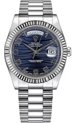 Rolex Day-Date II 18K White Gold Men's Watch