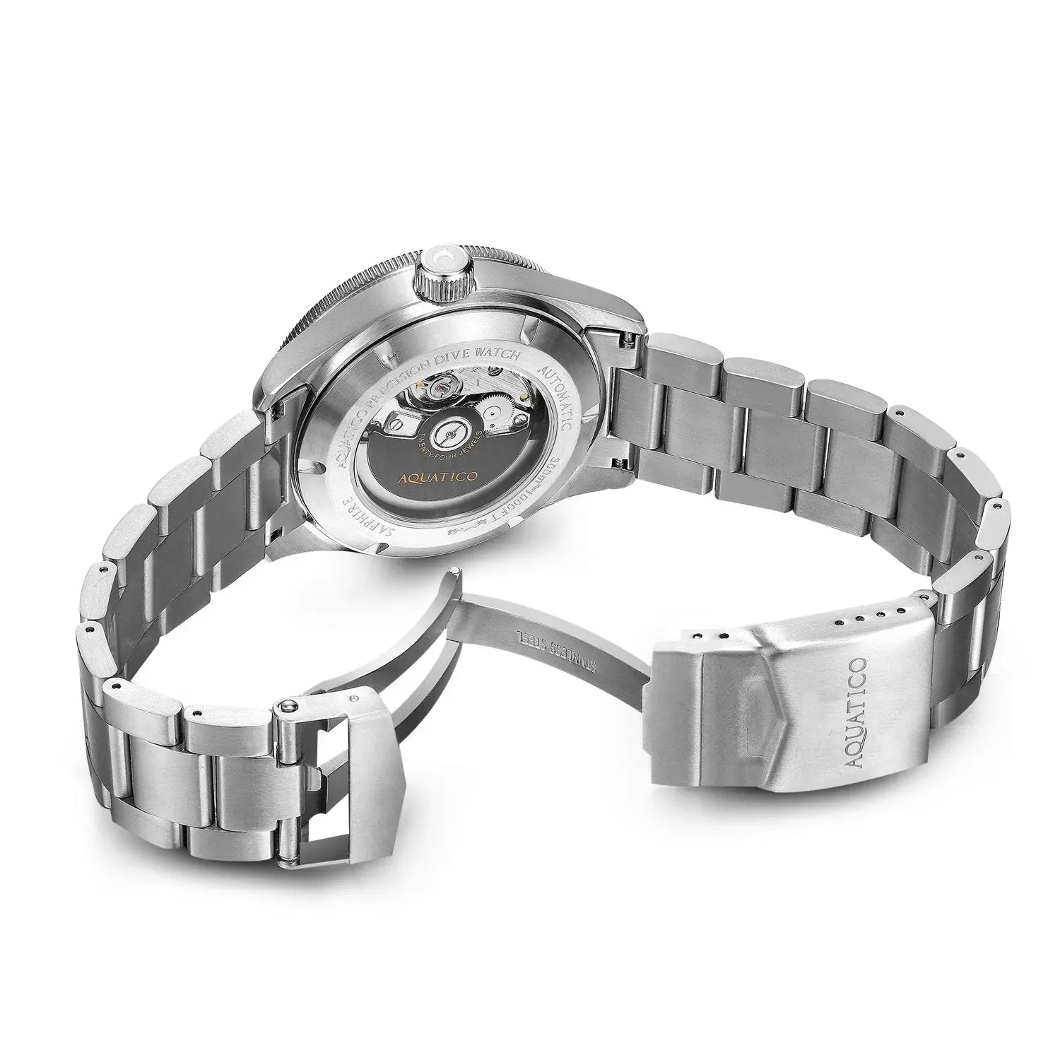 Sea star V2 black dial ceramic bezel (Swiss Sellita sw200-1) No Date