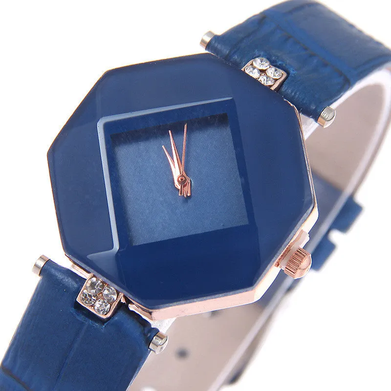 Sidiou Group Hot Sale New Retro Luxury Quartz Leather Watch Fashion Wristwatch Casual Elegant Female Mini Band Dress Watches
