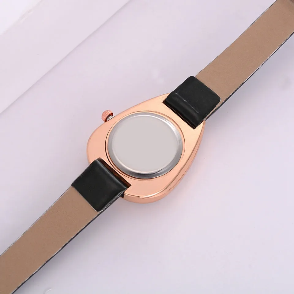 Sidiou Group Wholesale Fashion Luxury Snake Triangular Shape Women Watch Ladies Retro Roman Scale Crystal Quartz Watches Female Dress Watch