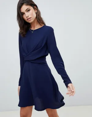 Skater dress in navy Skater dress in navy